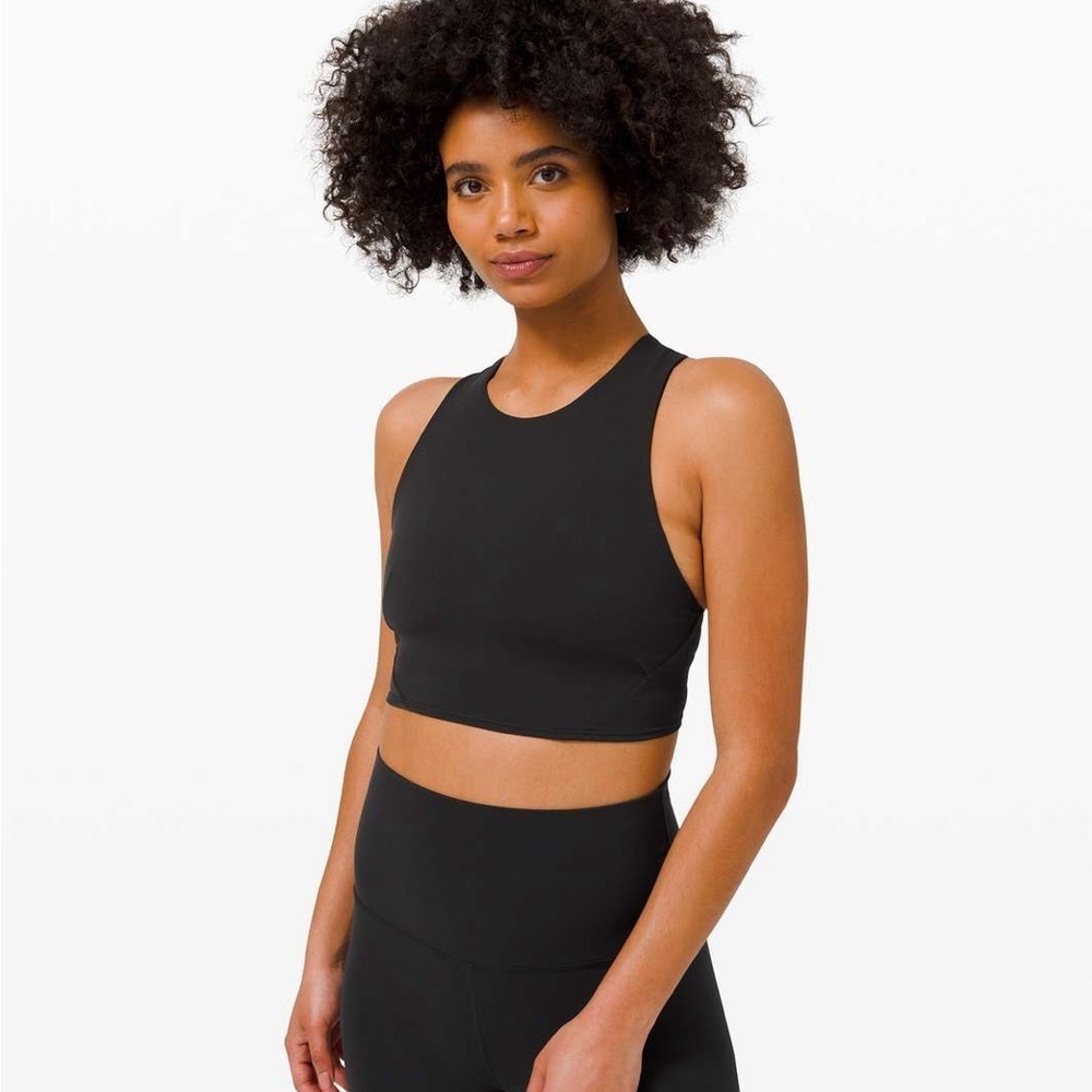 Lululemon Women's SIZE 4 Black Forward Fold Bra (Light Support, C/D Cups) - Picture 4 of 13